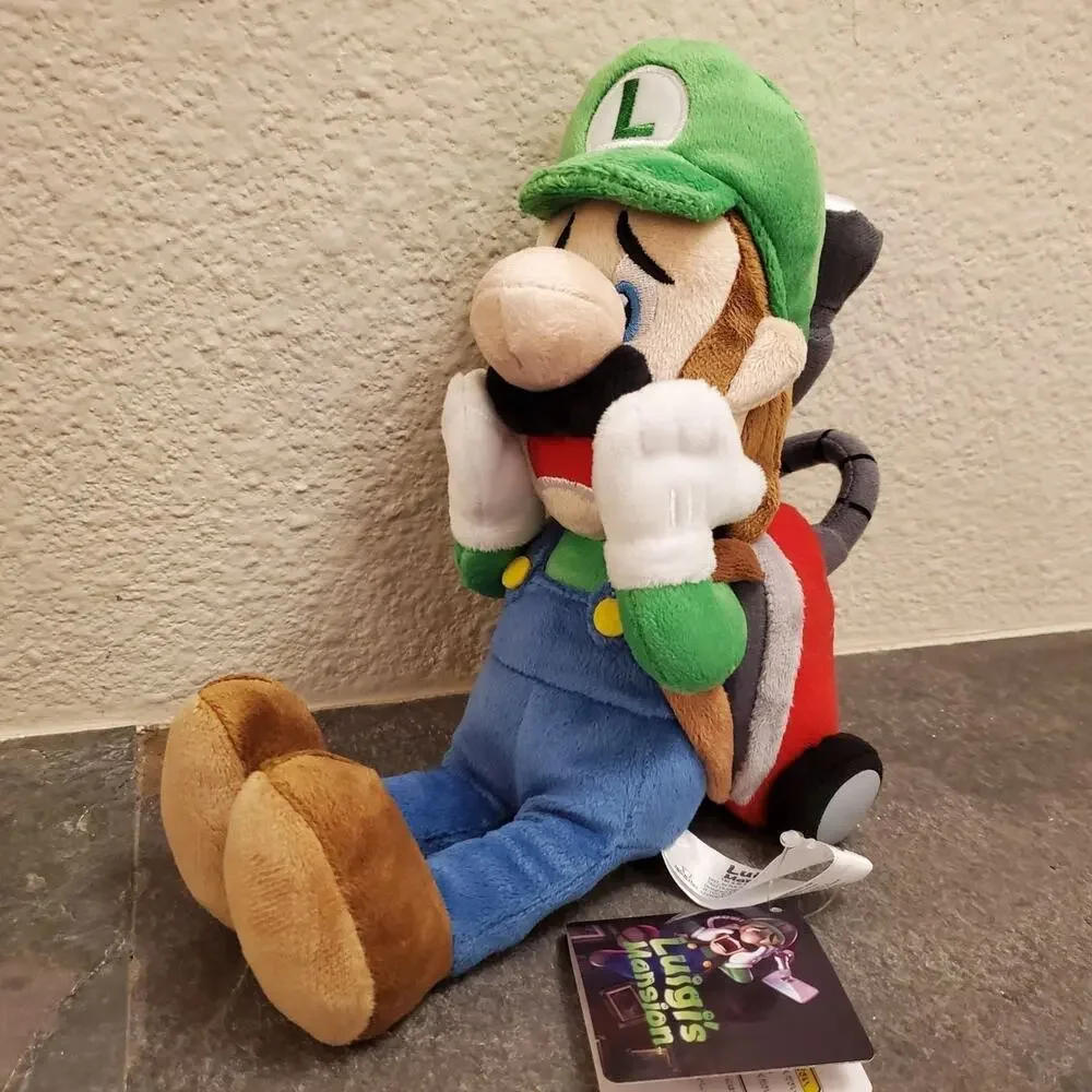 Plush - Scared Luigi w/ Strobulb 10-inch (NEW) - Luigi's Mansion - Nintendo